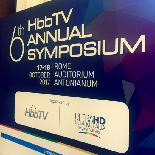 HD Forum Italia: bilancio positivo dell’HbbTV Symposium 2017